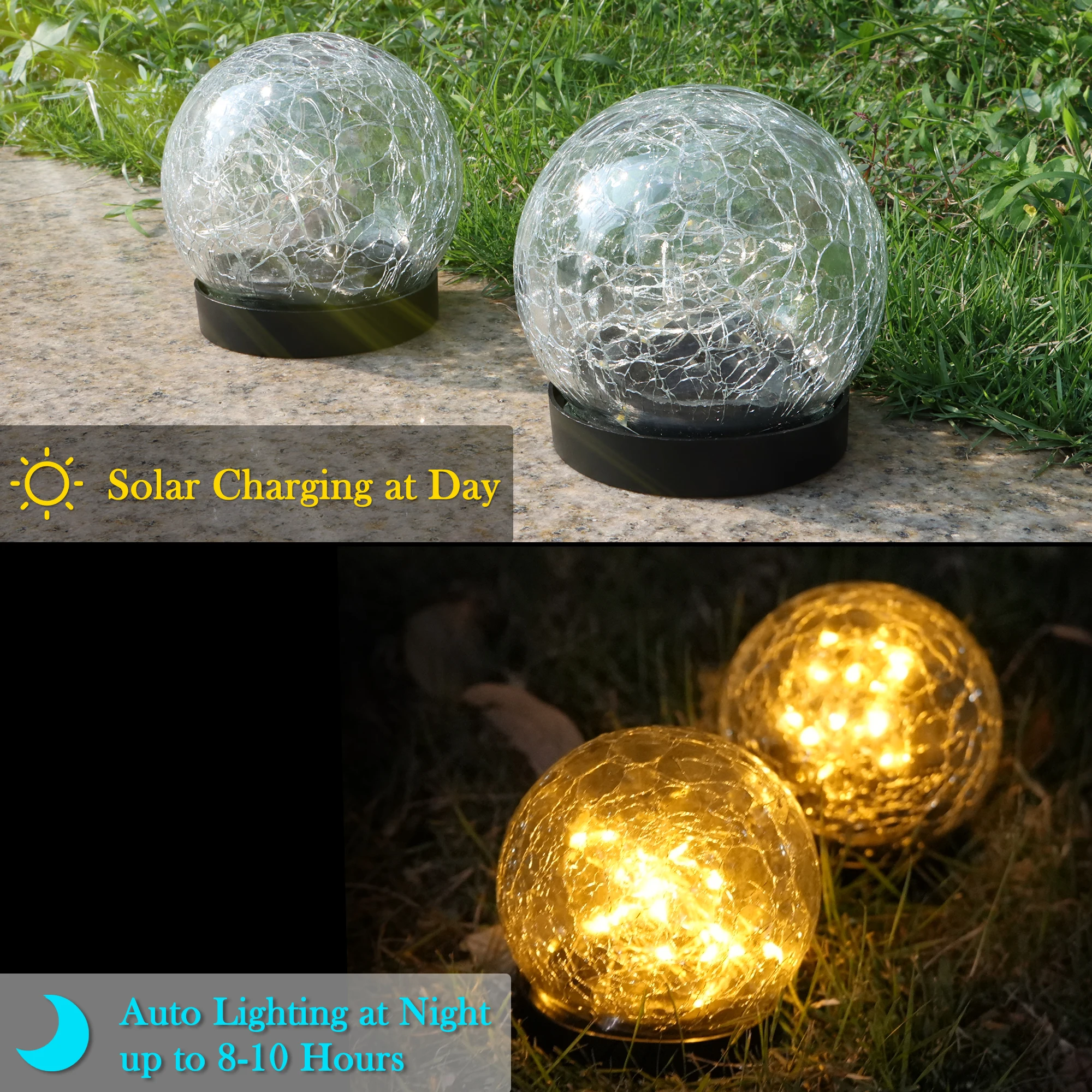 Tira de luces LED para exteriores, lampara solar de exterior,iluminación alimentada por energía Solar para decoración exterior del hogar, lámpara