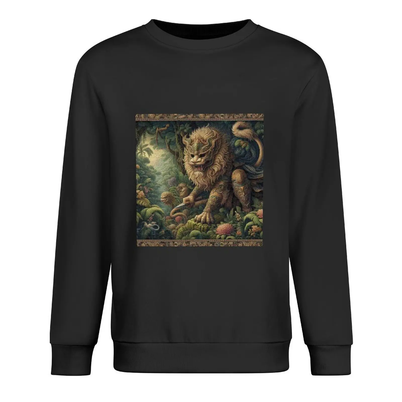 

Zodiac Series: Leo the Lion Pullover clothes for men men's sweat-shirt autumn new products men wear pullover
