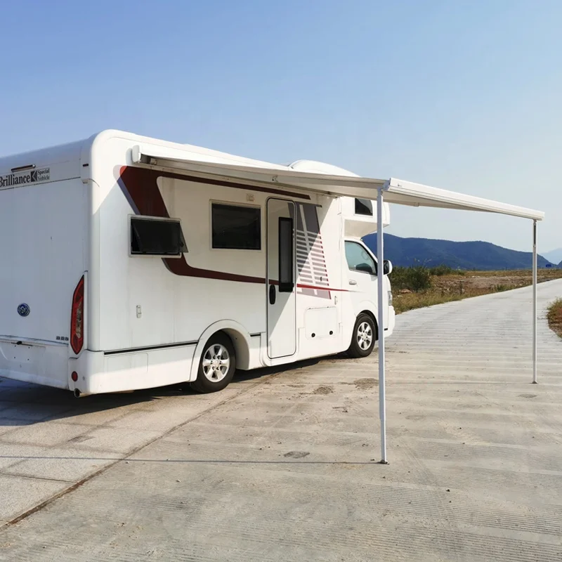 

Waterproof Vinyl PVC Camper Awning Fabric Caravan Awning Retractable RV Awning