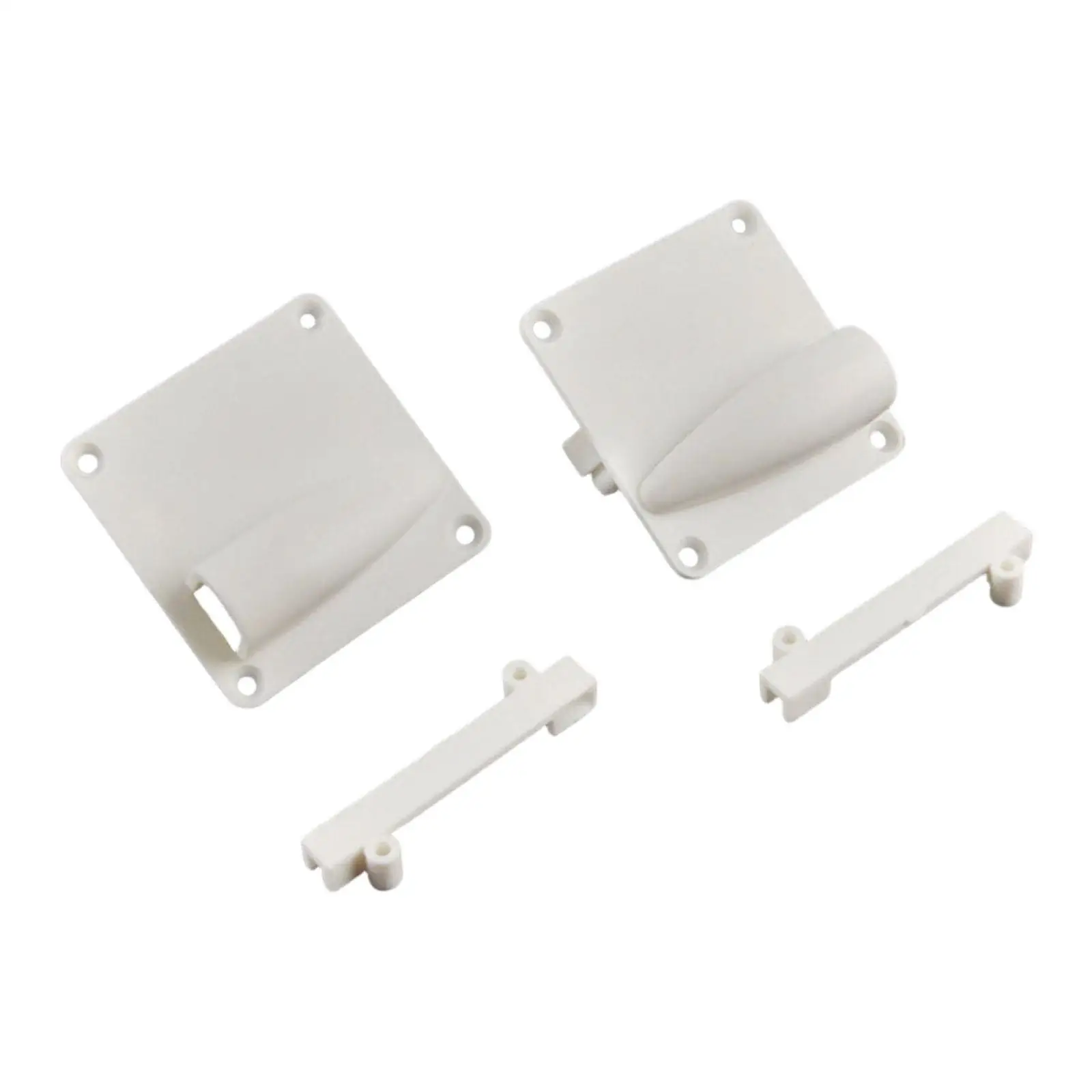 RC Fixed Wing Airplane Servo Covering Plate White Replacement Board for Remote Control Accessories for 6g 8g 9g Servos