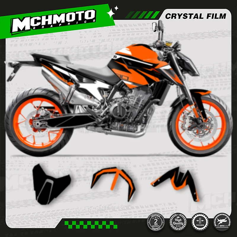 

MCHMFG Motorcycle Custom Graphics Decals Stickers Kiddddts For KTM 2018 2019 2020 2021 Duke 790 890