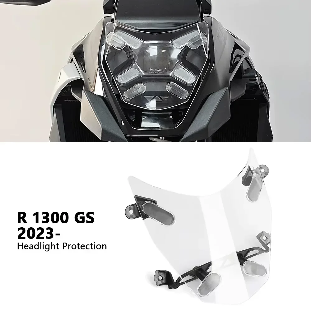 

For BMW R1300GS GS1300 2023-2025 Accessories Headlight Guard Protection Cover Motorcycle Light Cover Protector