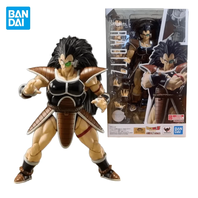 In Stock Original BANDAI S.H.Figuarts SHF Dragon Ball Z Raditz  Limited Edition Anime Action Figures Model Toys Collection Gifts