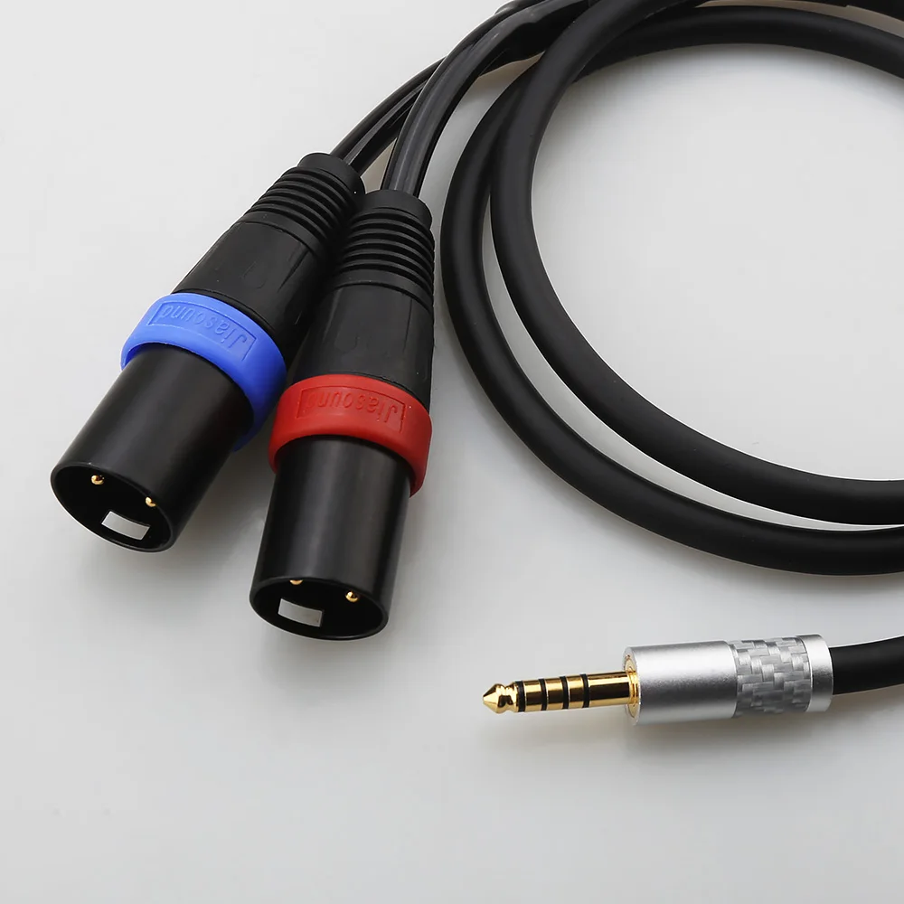 

Audiocrast 4.4mm Balanced Male to Dual 3Pin XLR Male Cable, Hi-Fi Audio Interconnect Adapter Cord