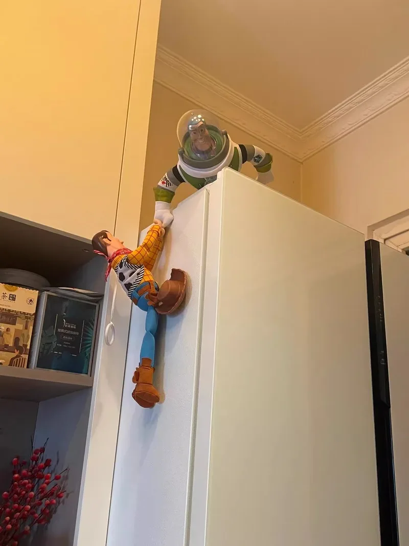 

Disney Buzz Lightyear Rescue Woody Figure Model Creative Personality Decoration Ornaments Home Decoration Housewarming Gifts