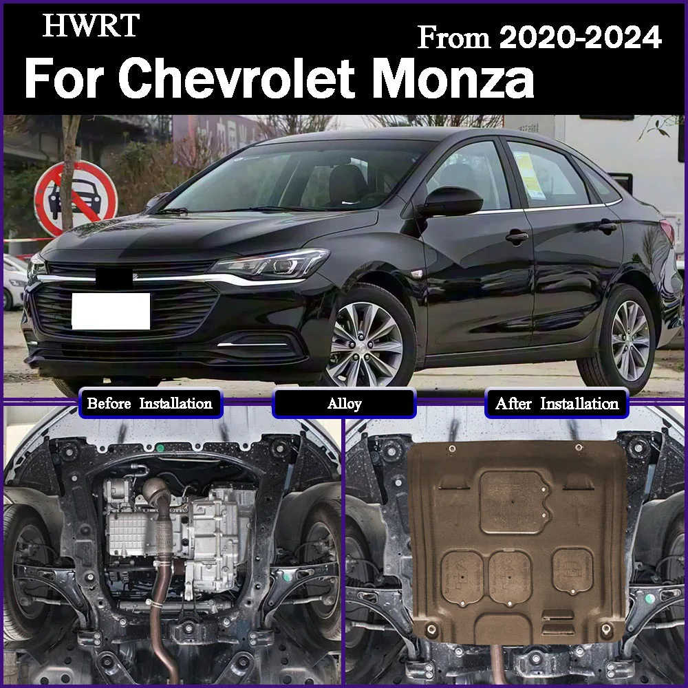 

Higher Quality Alloy Under Engine Guard Mudguard Board Splash Shield Mud Fender Plate Panel For Chevrolet Monza‌‌ 2020-2024 1.5L