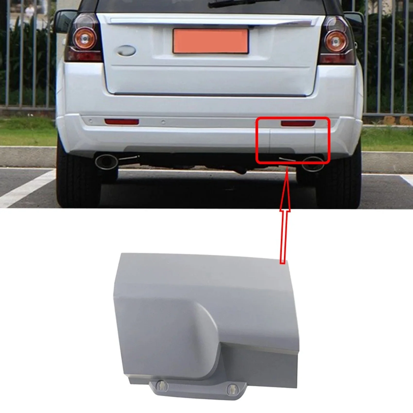 

Car Rear Bumper Trailer Cover for Land Rover -Freelander 2 Rear Bumper Board Protector Guard LR002783