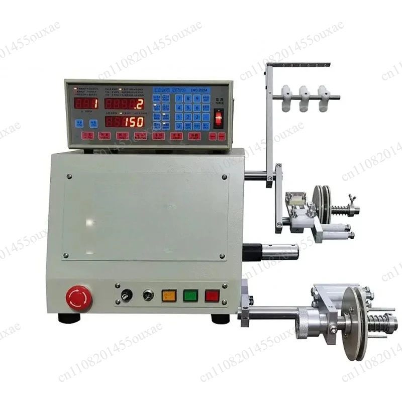 CNC Automatic Coil Winder High Precision 0.03-1.2mm Wire Computer Controlled Coil Winding Machine 110V/220V
