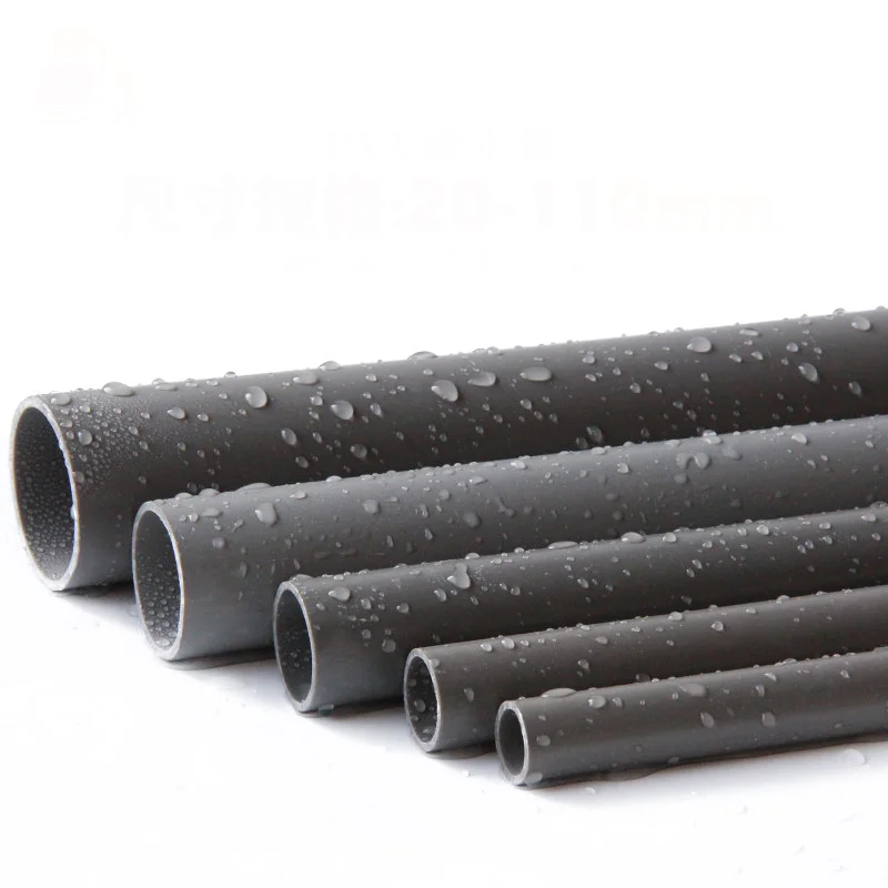 1Pcs OD 20~110mm UPVC Tube Aquarium Fish Tank Supplies Water PVC Pipe Home Garden lampshade Fittings Holder Case DIY 20cm Long