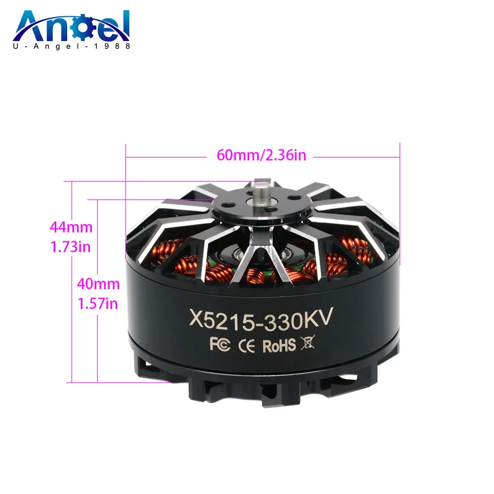 

4pcs X5215 5215 330KV 500KV Waterproof Brushless Motor 4-8S For FPV Multirotor Motors RC Airplanes Drones Parts Toy Accessories