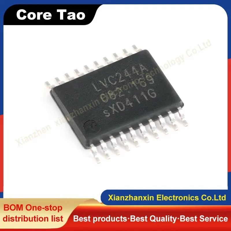 10pcs/lot 74LVC244APW LVC244A 74LVC244 TSSOP20 Buffer/line driver