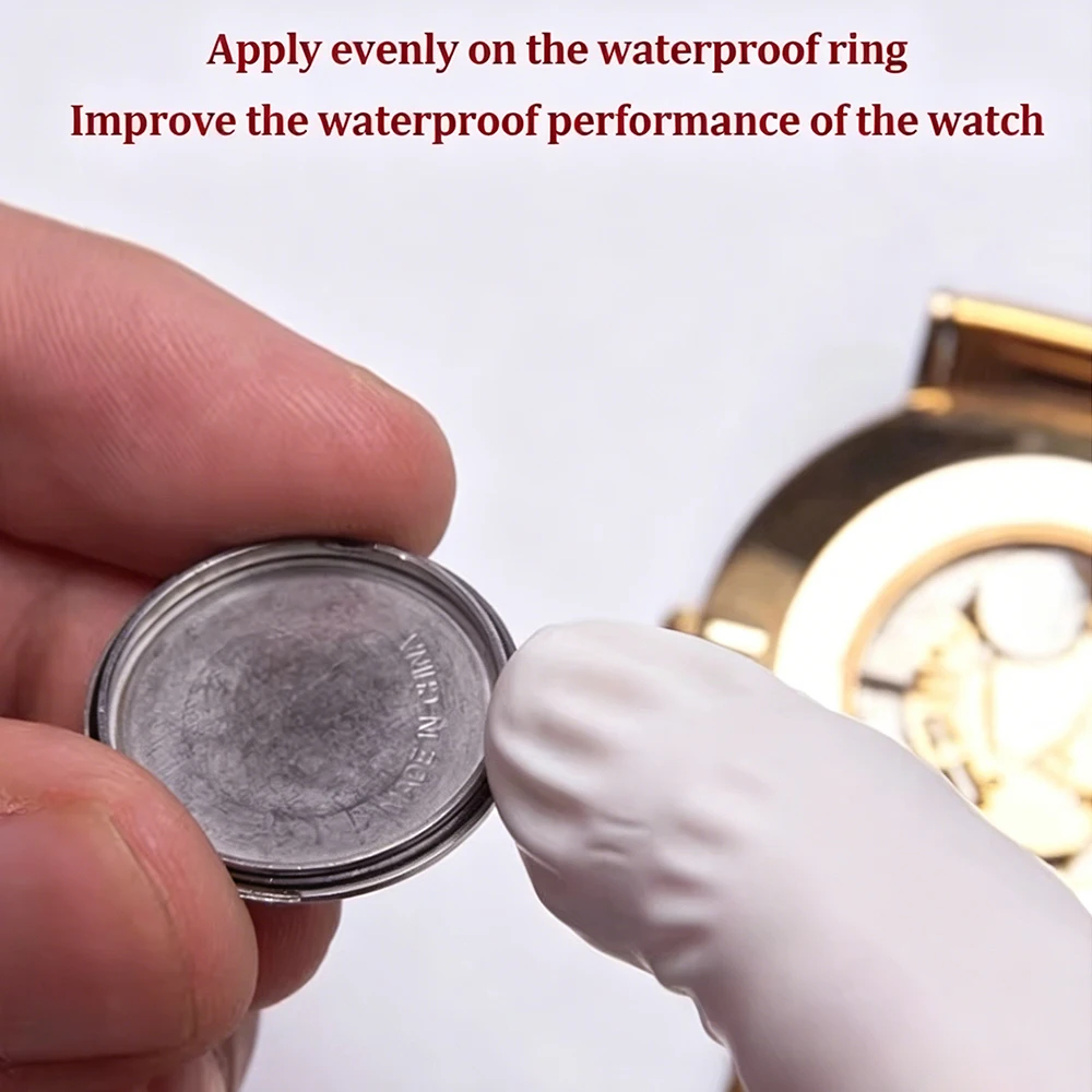 Silicone Grease Watch Repair Tools Waterproof Sealant Watch Maintenance Cream Pen Pins Oil Applying Lubricants for Movement Care
