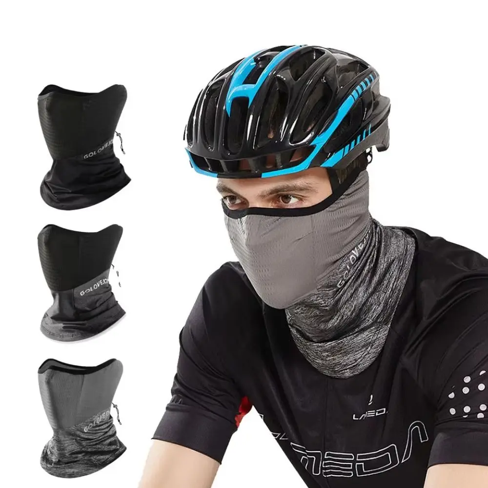 

Дышащая солнцезащитная маска, легкий быстросохнущий УФ-защитный шарф, впитывающая пот, анти-УФ-велосипедная маска для бега