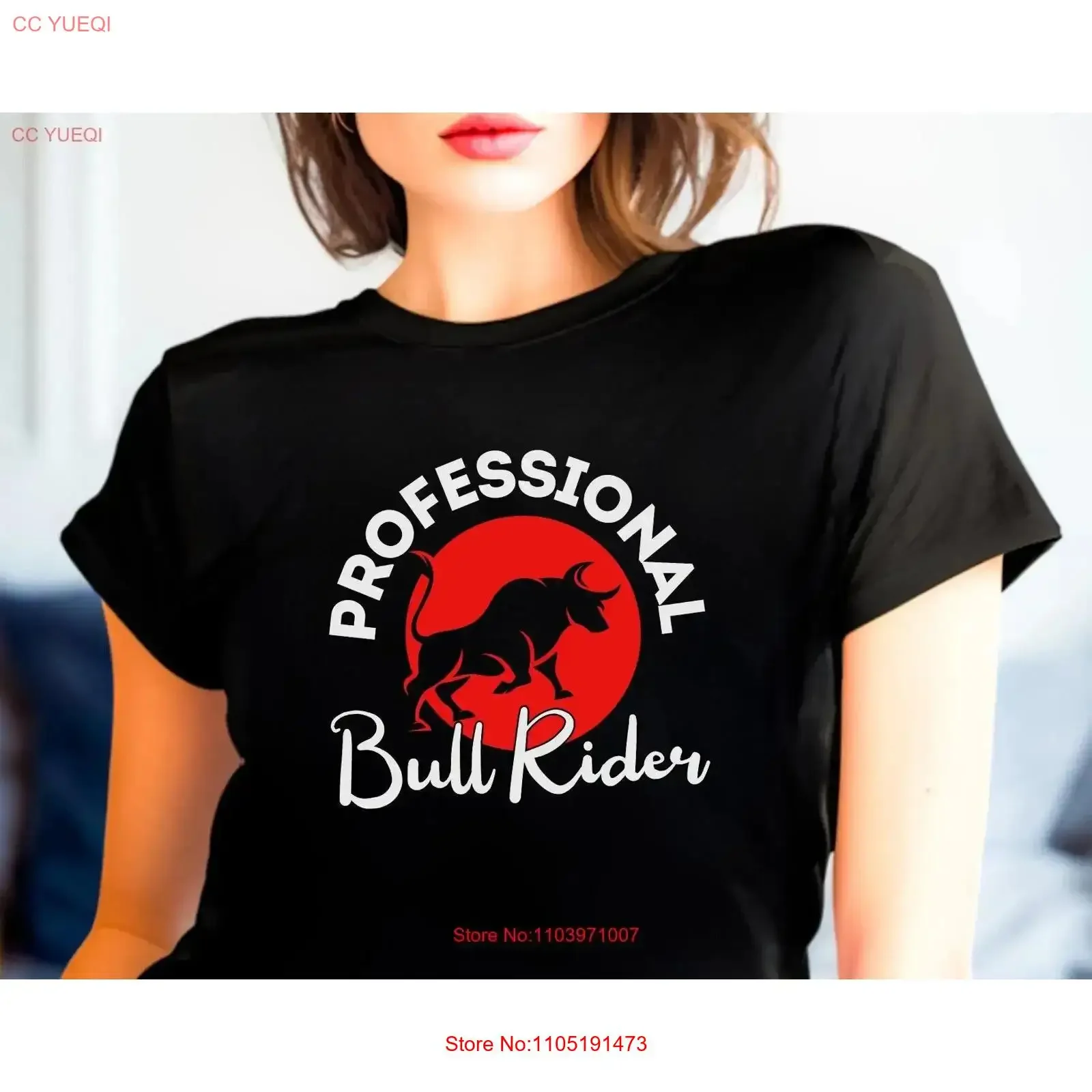 Professional Bull Rider T Shirt Cuckold Swinger party outfit cuckquean hotwife Creampie threesome gift for wife girlfriend Soft