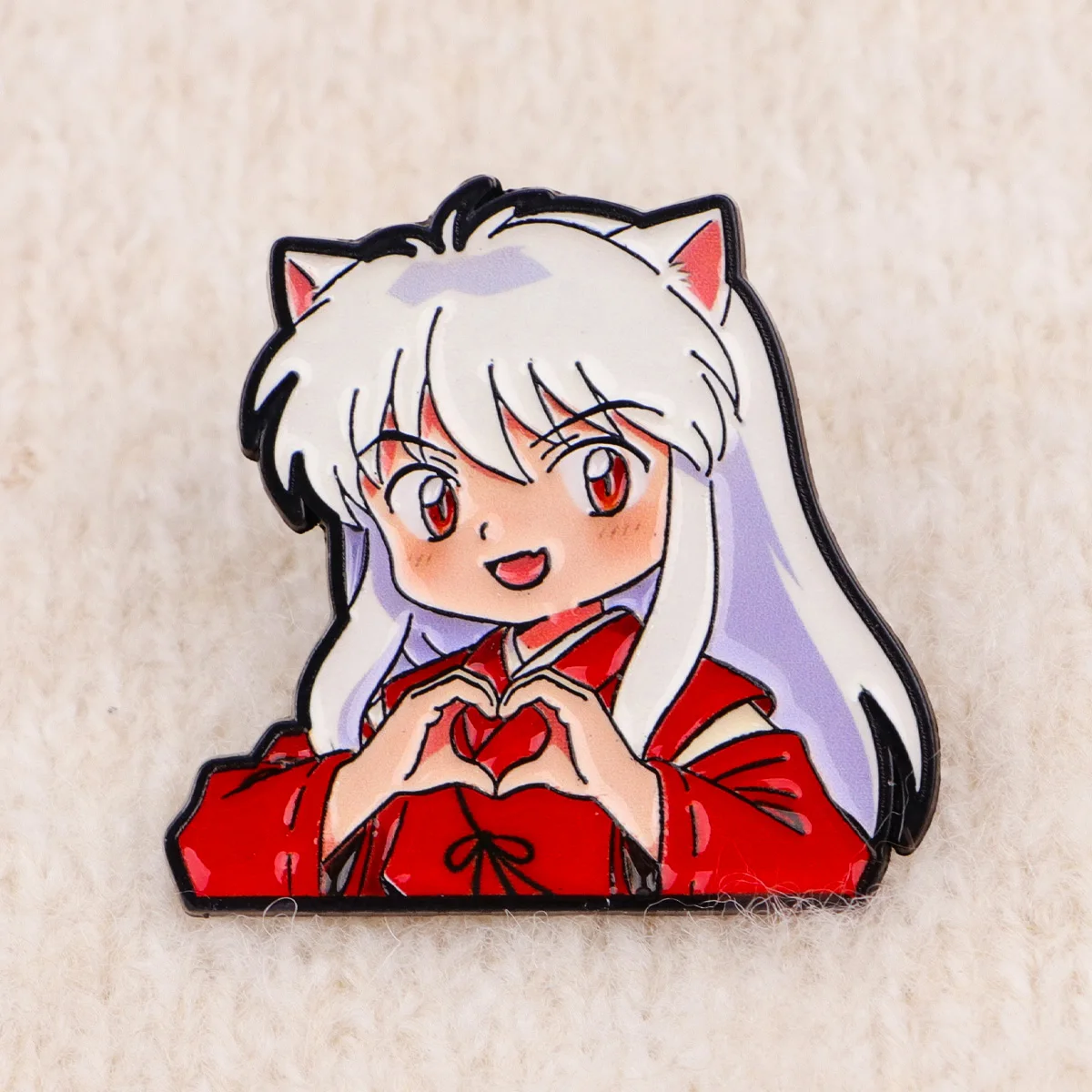 Cute Fox Enamel Pins Cartoon Anime Badge on Backpacks Brooches For Jackets Clothing Bag Decoration Fans Collection Gifts