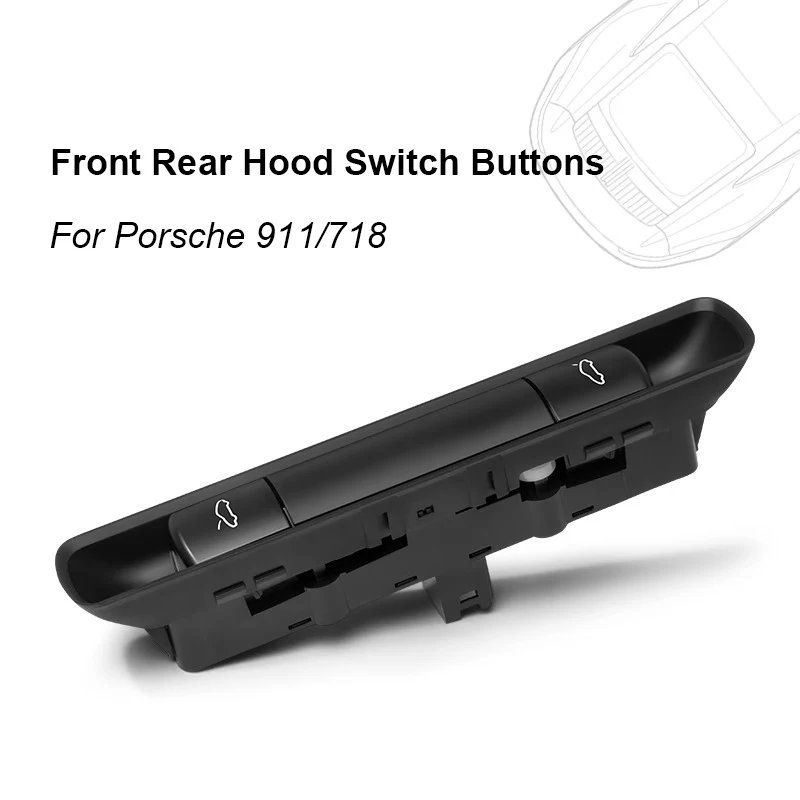 

Для Porsche 911 987 997 Boxster Cayman Carrera Высококачественный автоматический переключатель управления открыванием крышки багажника