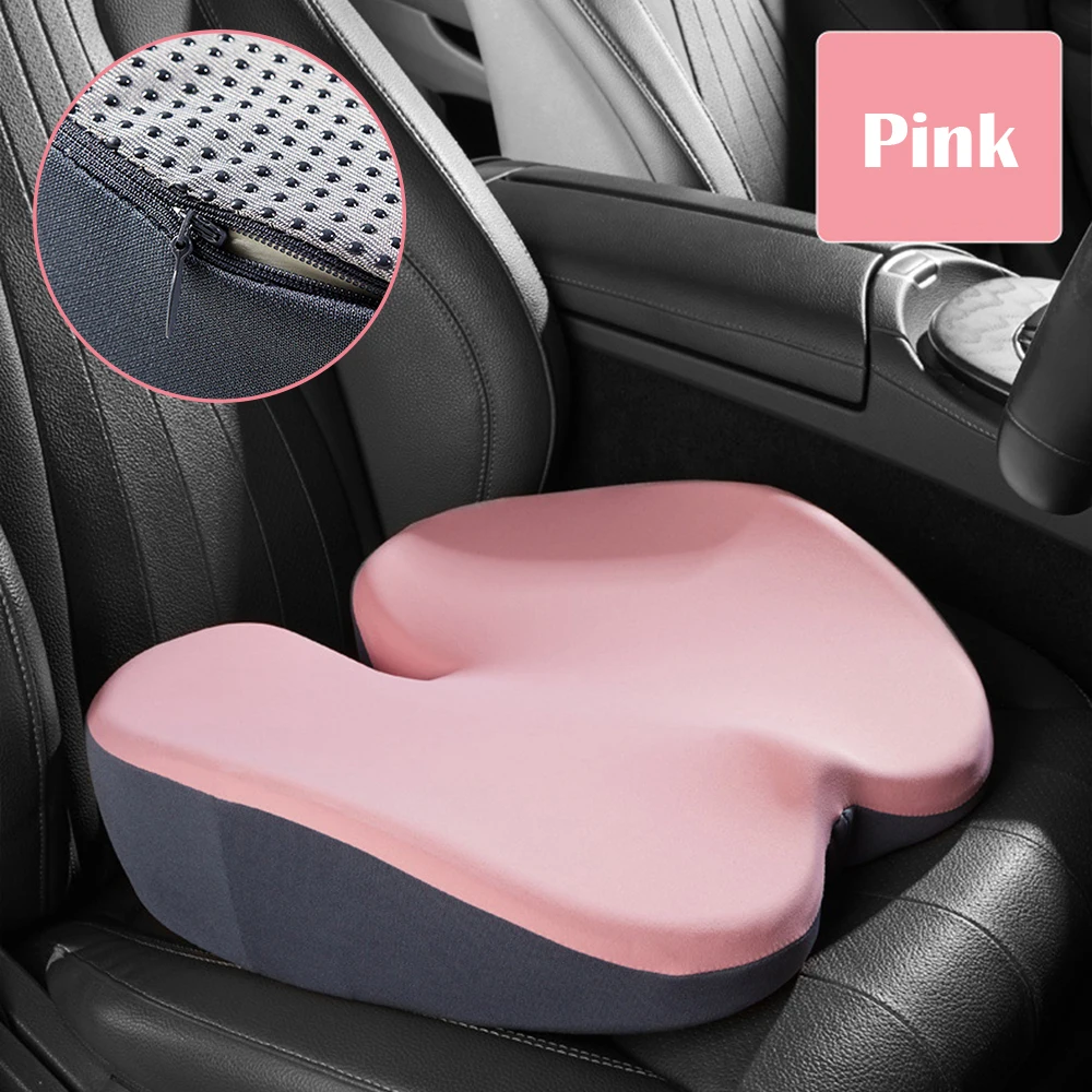 

Non Slip Orthopedic Memory Cushion for Tailbone Sciaticaback Pain Relief Comfort Chair Cushion Booster Seat Home Office Car Seat