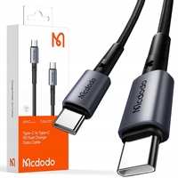 MCDODO USB-C CABLE FAST CHARGE TO SAMSUNG APPLE USB TYPE C 3A 65 IN 1M