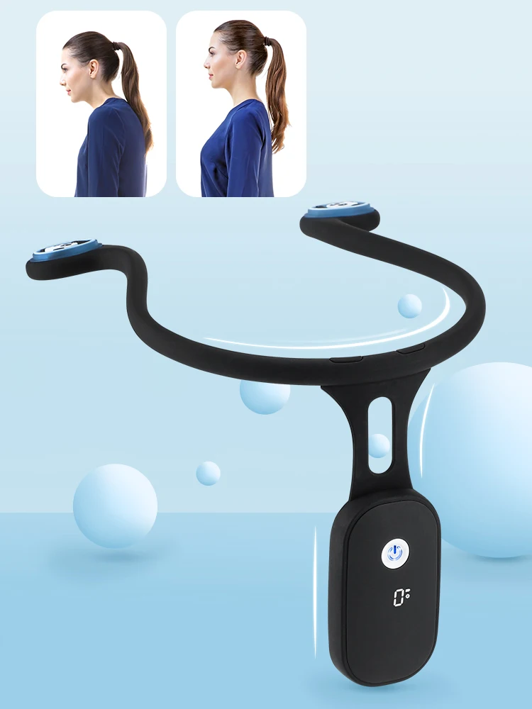 Slim houdingscorrectorapparaat Houdingstraining Realtime wetenschappelijke rughouding Correcte nekbultcorrector Gezondheid van volwassenen en kinderen - afbeelding 1