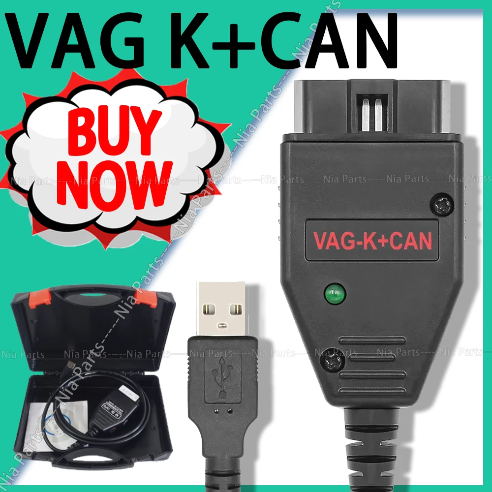 VAG K+CAN Commander 1.4 FTDI & PIC18F25K80 OBD2 scanner automotriz inspection tools auto truck tuning auto Interface COM K-line