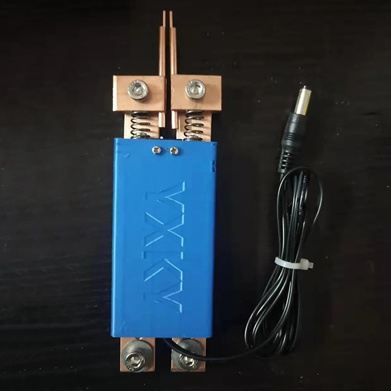 Gatillo de pluma de soldadura por puntos de mano integrado automático, Interruptor incorporado, azul, bricolaje