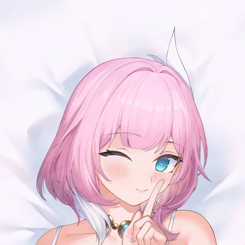Dakimakura Anime Custom March 7th Pillow Cover Double-sided Print 2WAY Life-size Pillowcase Gifts