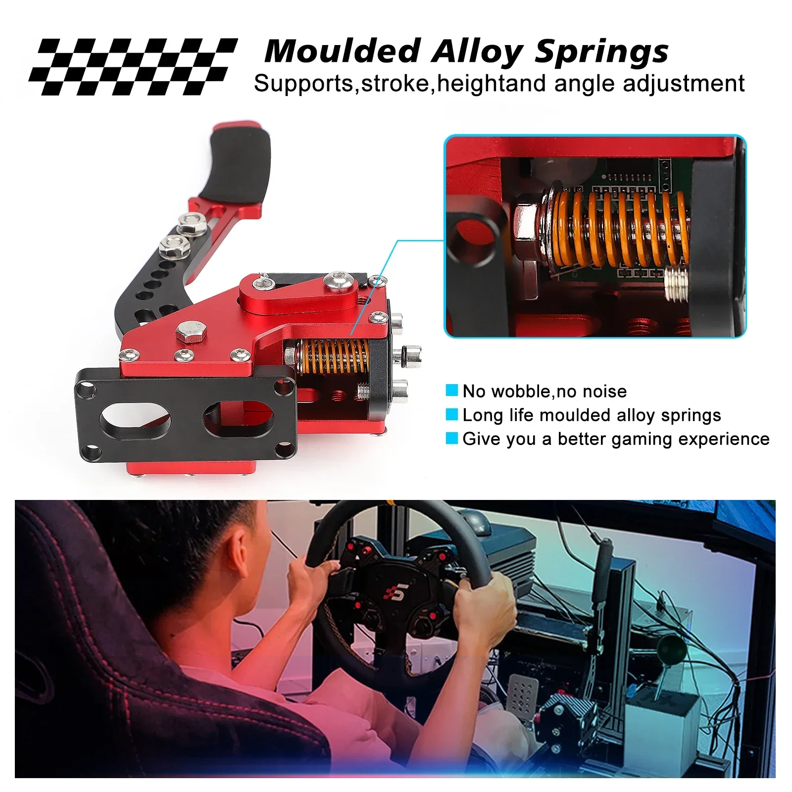 

For Rally G29/G27/G25 PC Hall Sensor USB SIM Racing Games T300 T500 For Logitech Brake System Handbrake/Drift Adapter Board