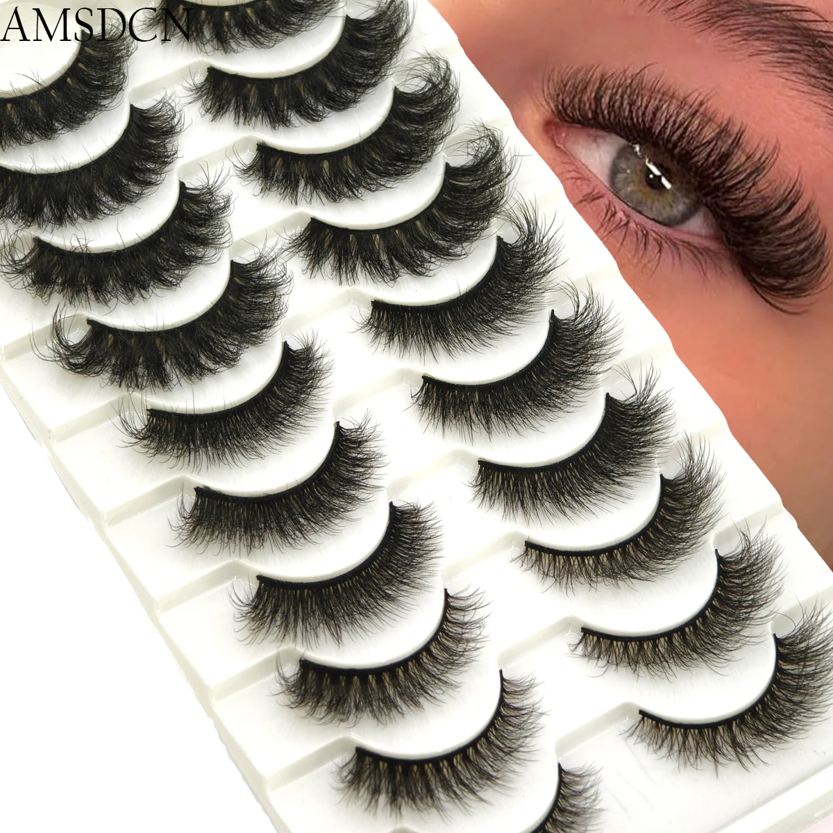 New 10 Pairs Cat Ey…