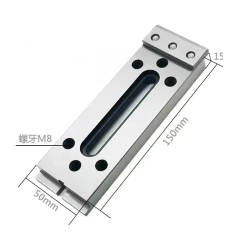 Wire EDM Machine Clamp Tool 120/150X50X15mm Extension Jig Holder Stainless Steel M8 For Sodick DWC Wire Cut EDM Machine 1pc