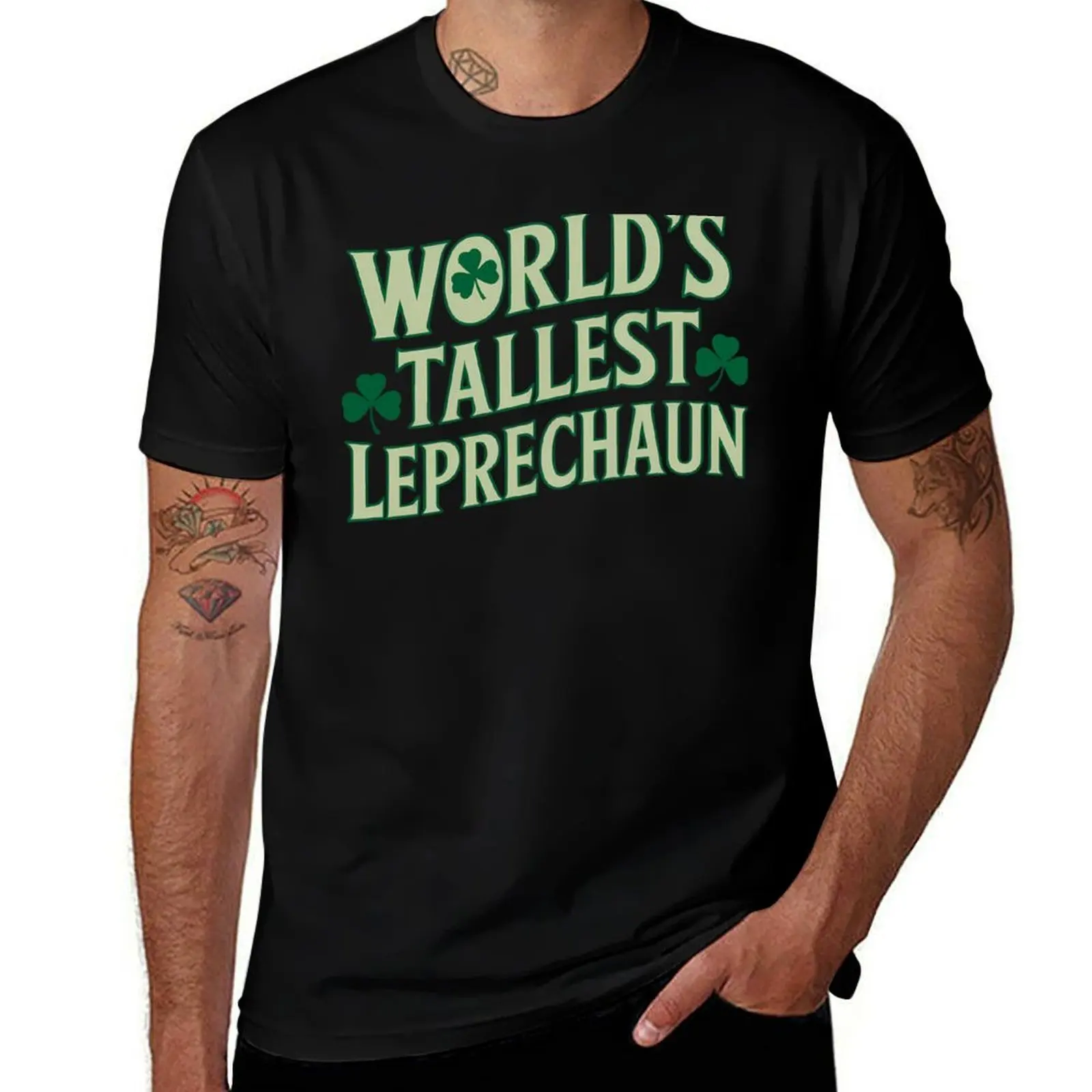 

Tallest Leprechaun Saint Irish Pats St. Patrick's Day T-Shirt Louboutins croswit shirt man men workout shirt
