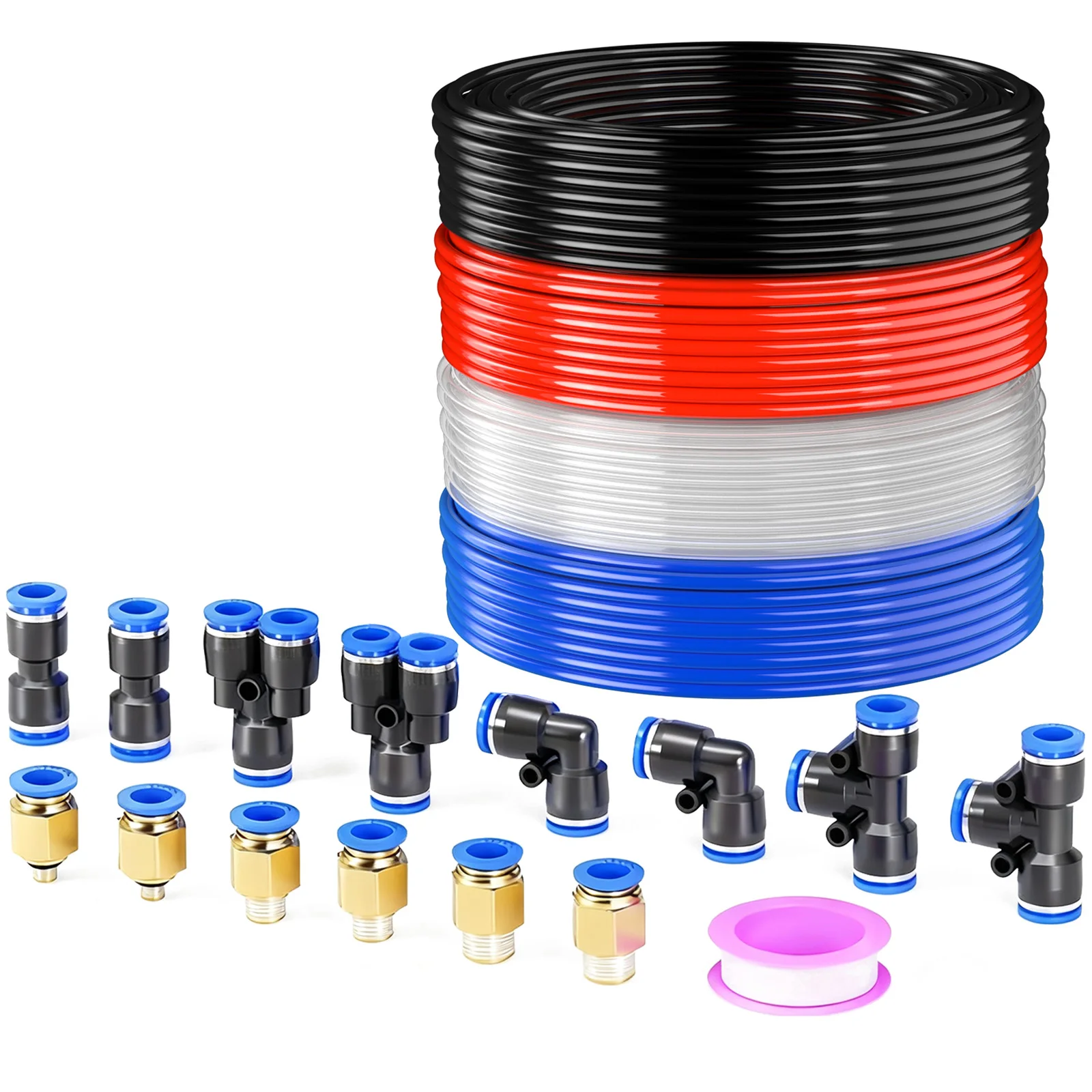 بو القصبة الهوائية خرطوم ضاغط الهواء أنبوب 4/6/8/10/12/16 مللي متر أنبوب مضخة هوائية مقاومة للضغط العالي #1