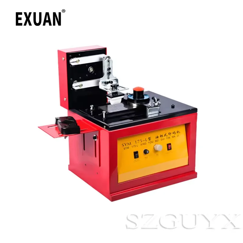 Fully automatic production date coding machine electric scraper type ink pad printing machine Small inkjet printer typewriter