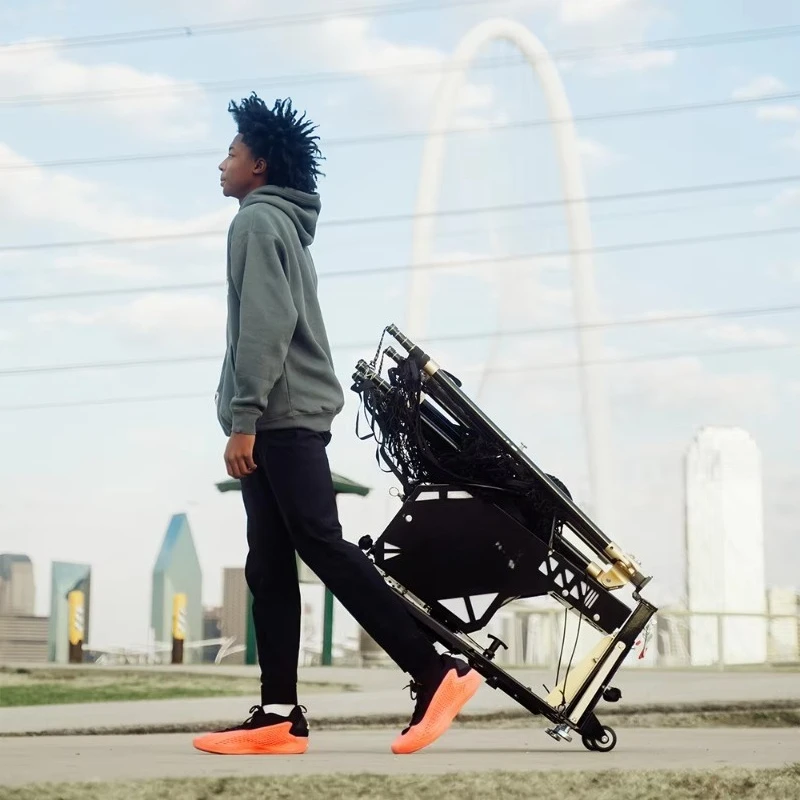 New Arrival GRIND B1800 Bluetooth Basketball Shooting Machine with Intelligent Control & Automatic Ball Return System