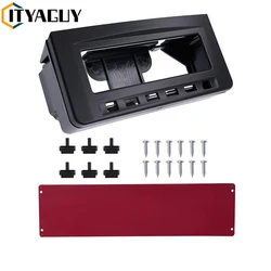 Car Radio Fascia DVD Dash Mount Kit Facia Face Plate For Mitsubishi Pajero Sport Triton L200 Mornitor MID