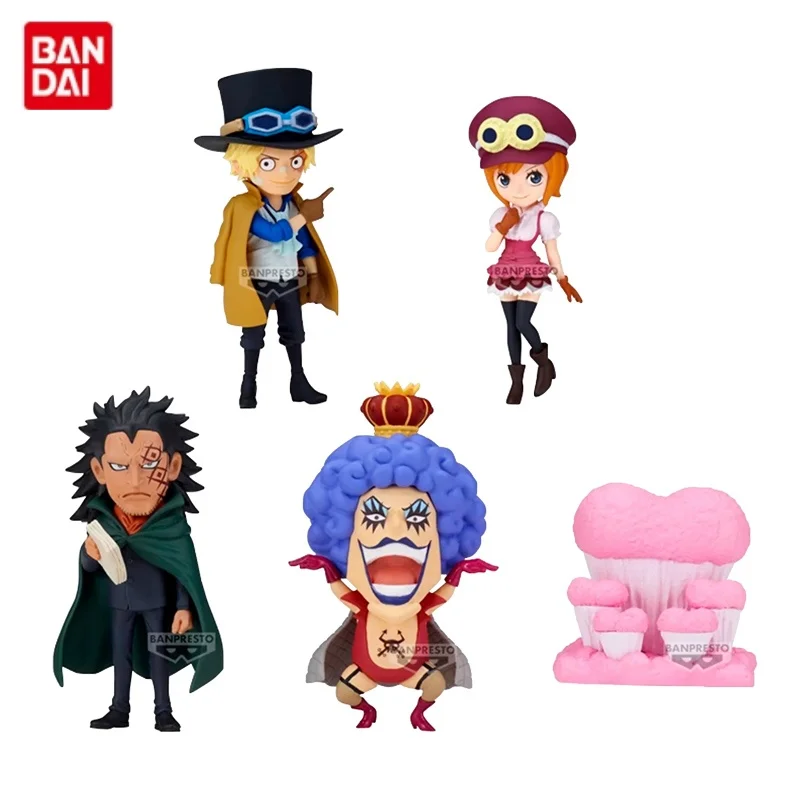 

Genuine Bandai One Piece Figure Toys Wcf Peach Island‌ Series Sabo Koala Dragon Ivankov Pvc Anime Model Desktop Decoration Toys