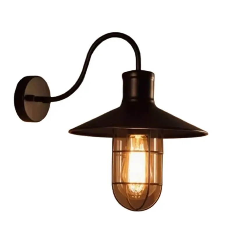 ABDJ-American Loft Retro Industrial Wall Lamp For Porch Balcony Bedroom Bedside Corridor Stair Pub Cafe Wall Lamp Sconce