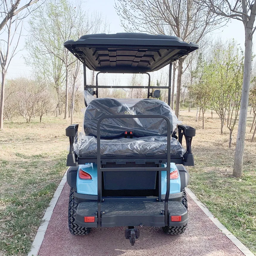 American cheap electric golf cart 6-seat electric all-terrain vehicle with front disc brake and 7 kilowatt high-power motor