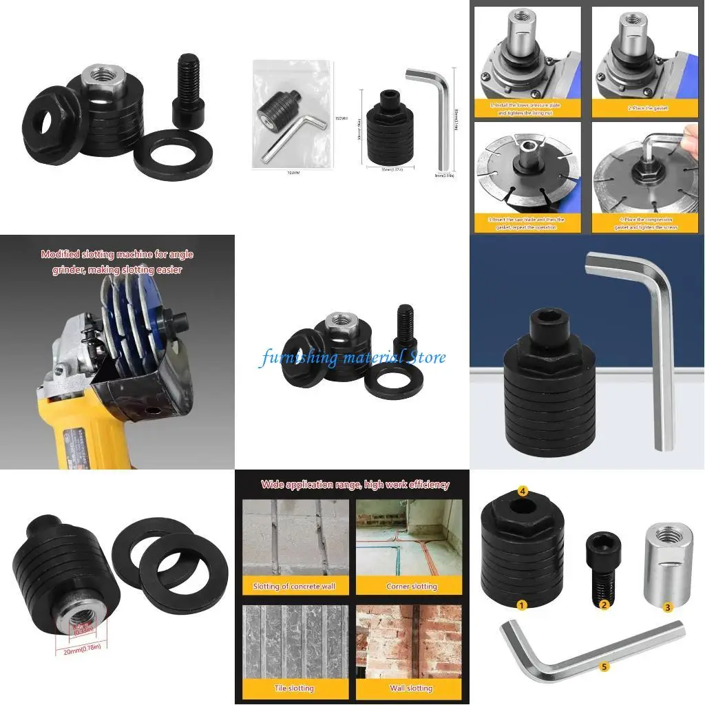 

Y5gd Практическая 100 угловая мельница адаптер для переоборудования для головки канавки