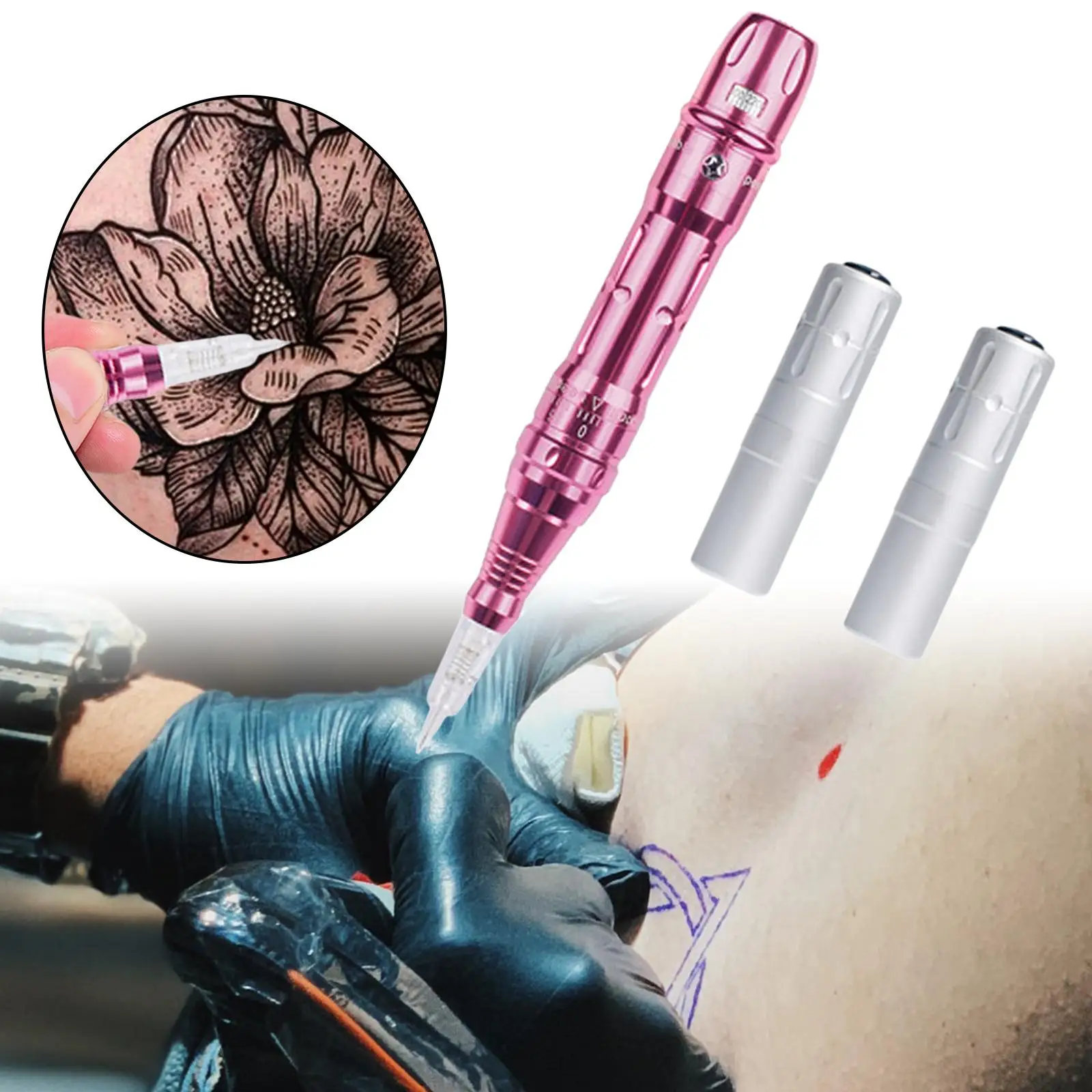 

Wireless Eyebrow Pen Body Art Painting for Eyeliner Lips Rechargeable