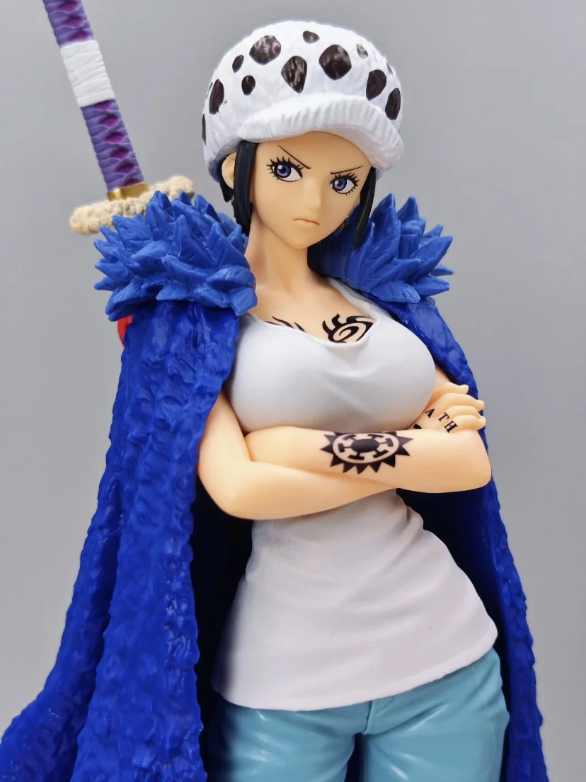 Bandai One Piece Trafalgar D Law Action Figure PVC Model Statue Collectible Toy Doll Decorations for Fans Gifts