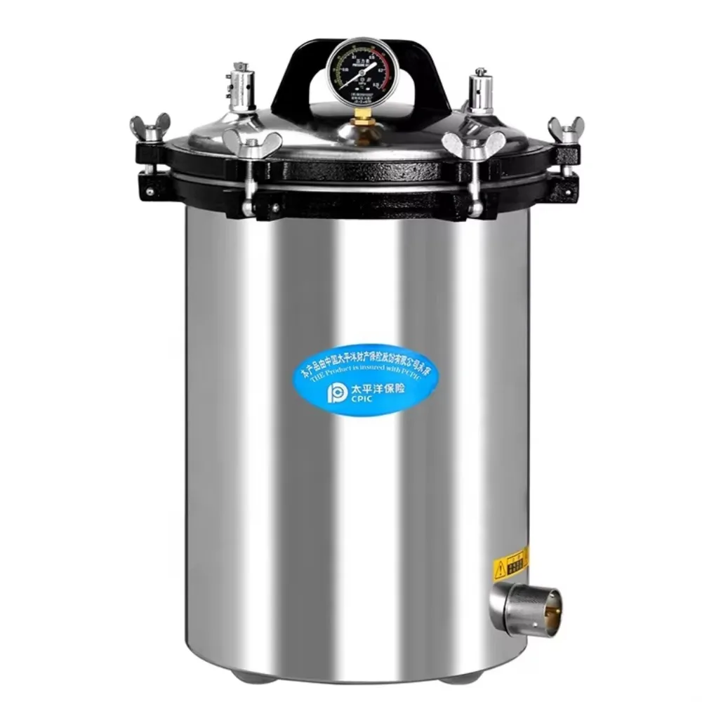 Ranlraka 18L 24L 30L 40L 50L 75L 100L 150L Lab Clinic Dental Equipment Portable Vertical Steam Sterilizer Autoclave Machine
