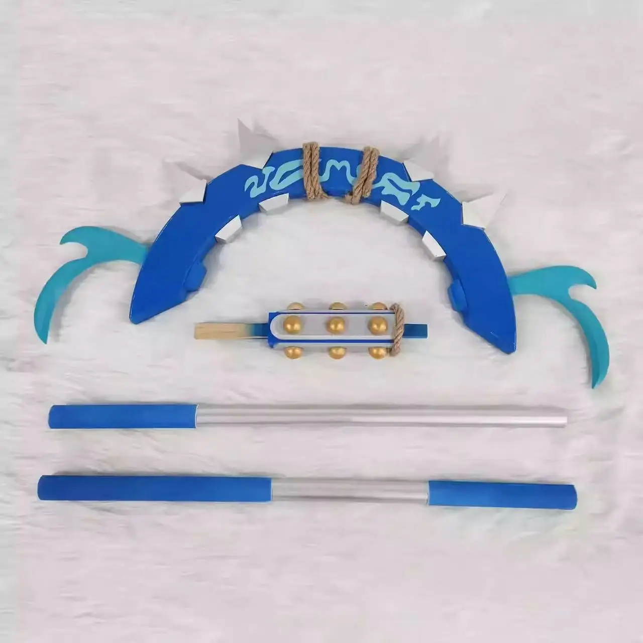 

Zananka Nijiku Cos Staff Weapons Anime GACHIAKUTA Cosplay Prop Model Halloween Christmas Party Accessories Prop For Comic Con