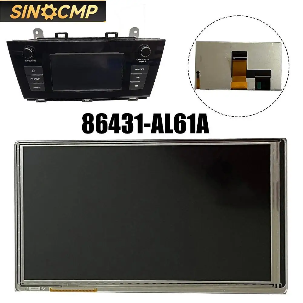 

86431AL61A LCD Display Touch screen For Subaru 2018 Outback Legacy Radio Navigation Interior Parts / Gauges Dash Panels 1Pc