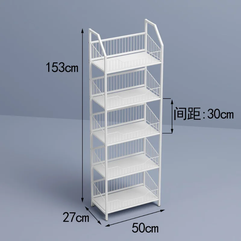 Plank Display Plank Van vloer tot plafond meerlaags snackdrank supermarkt supermarkt huishoudelijk mobiel opbergrek