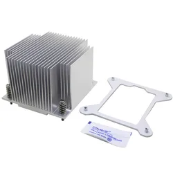 2U Server CPU Cooler Aluminum Heatsink Radiator for Intel 1150 1151 1155 1156 Industrial Computer Passive Cooling