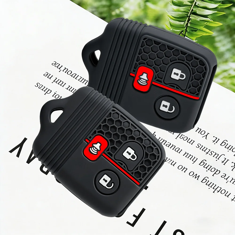 3/4 Buttons for Ford Transit MK6 Connect 2000 2001 2002 2003 2004 2005 2006 Silicone Car Remote Key Shell Case Fob Cover