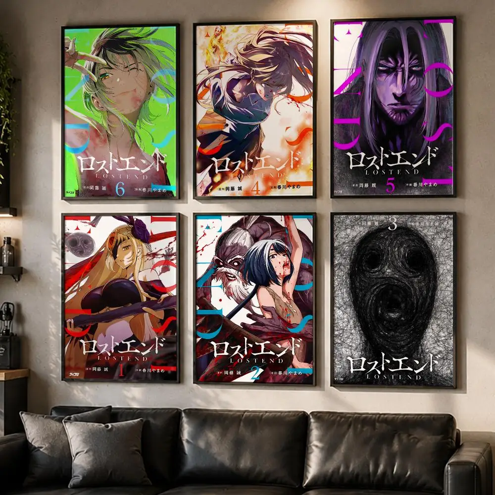 Ultimate Game Lost End Poster No Glue Residue Self-Adhesive Art Poster Wall Decor for Bedroom Living Room