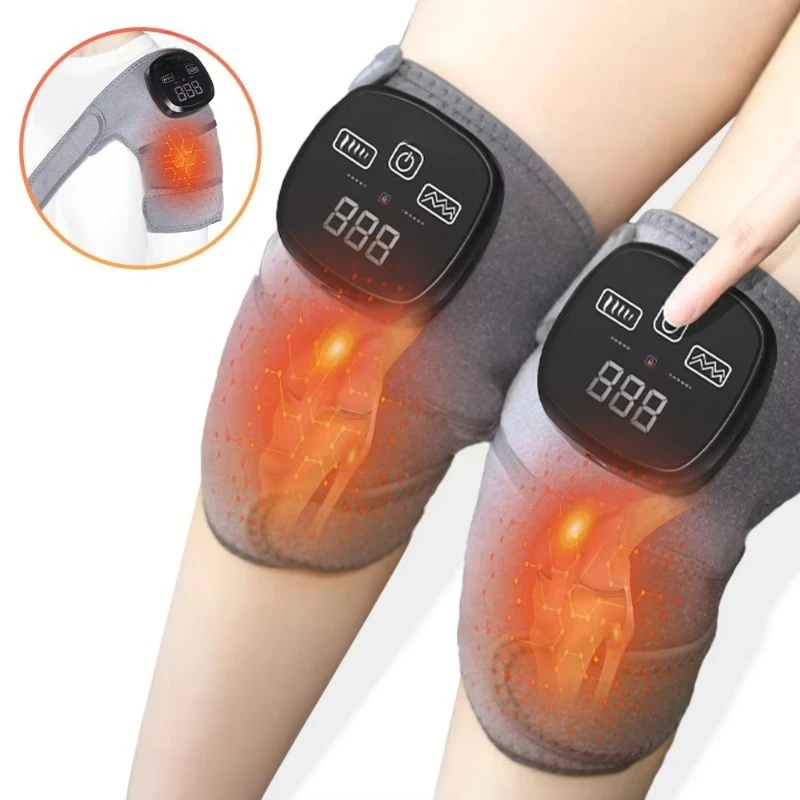 

Smart Arthritis Heating Joint Wrap Vibration Physiotherapy Electric Knee Massager Knee Arm Massager Heat