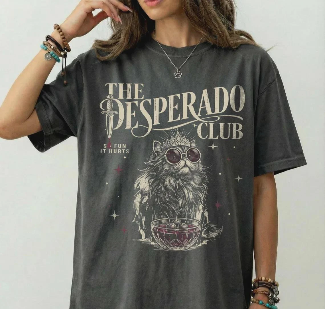 The Desperado Club Princess Donut Shirt, Dungeon Crawler Carl Mongo Summer unisex Loose and Breathable cotton T-shirt Top