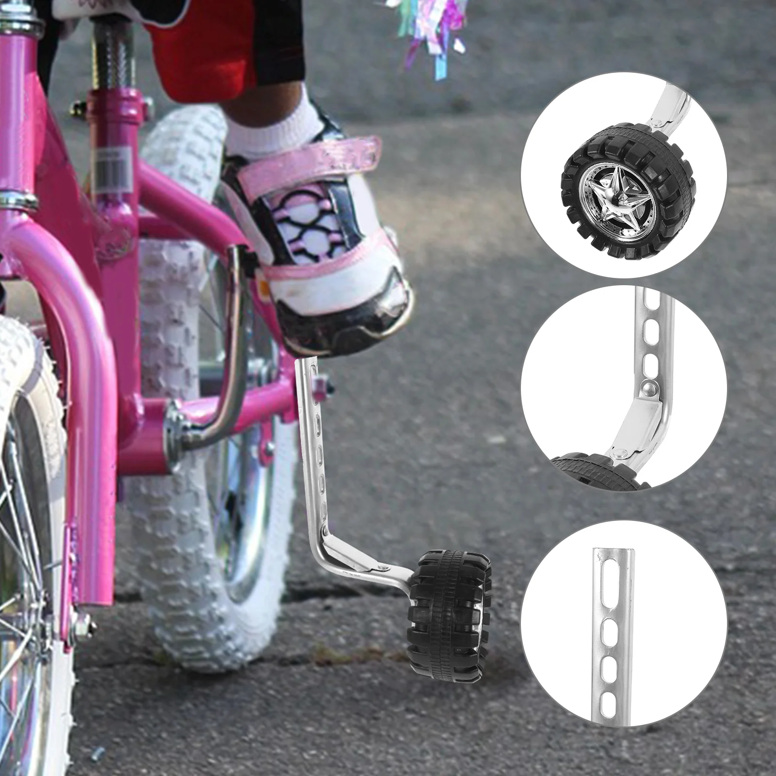 Bike Balance Wheels Training Auxiliary for Children Stabilizer Safety Accessories